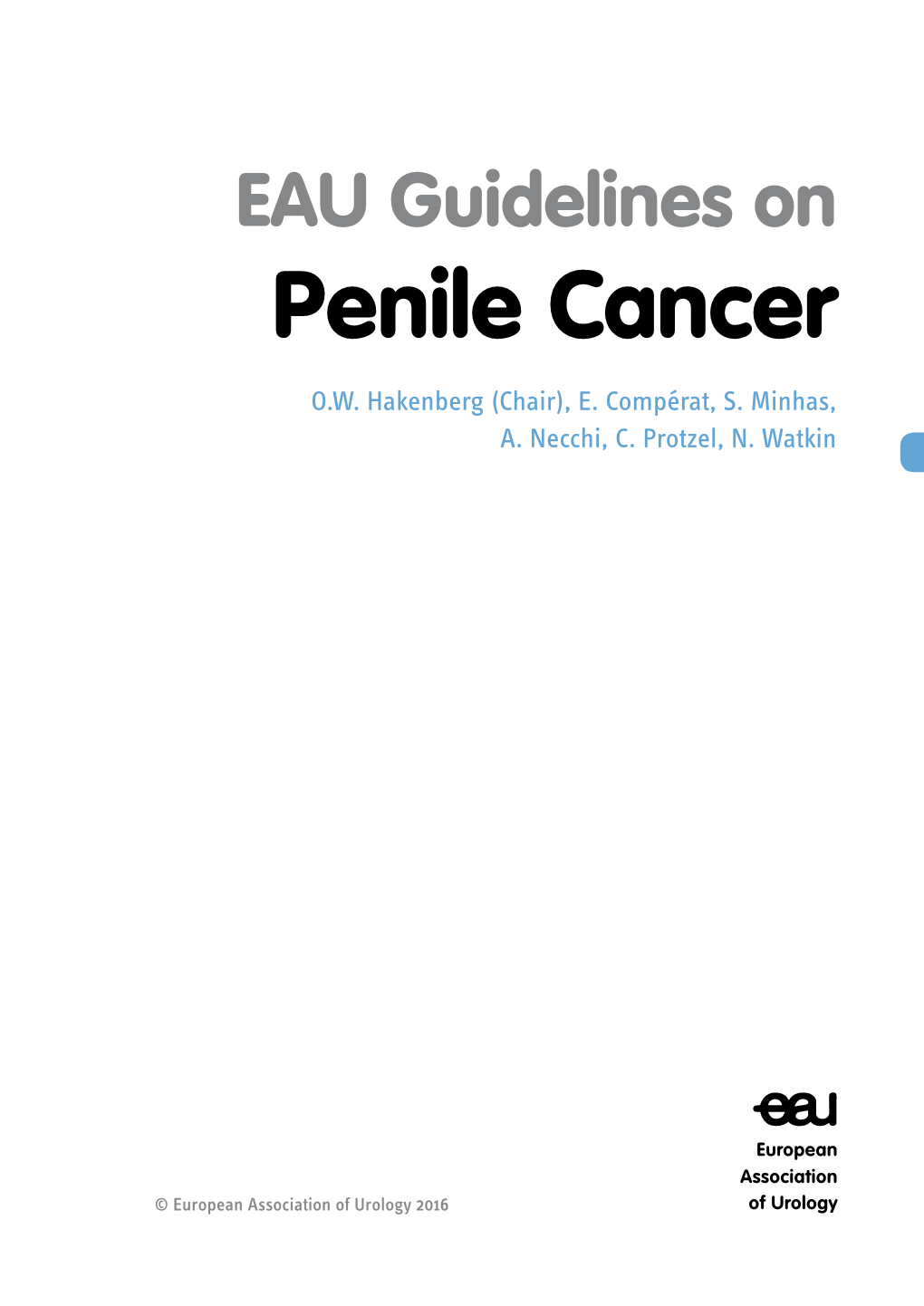 EAU Guidelines on Penile Cancer