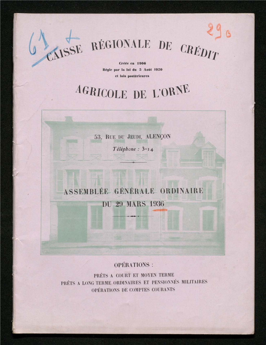 '"A/J/; Créée En 1906