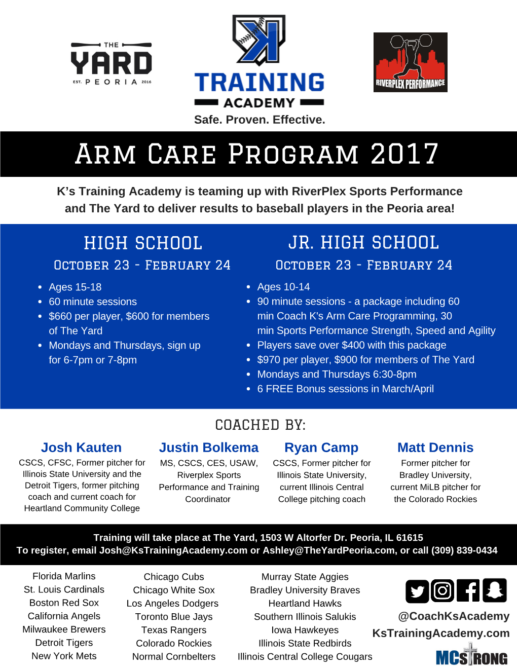 Arm Care Program 2O17