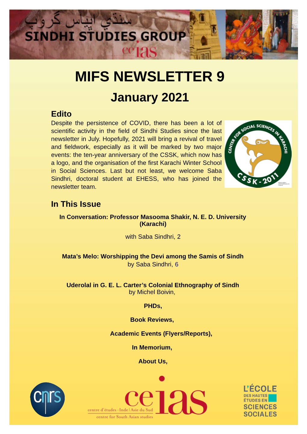 Mifs Newsletter 9