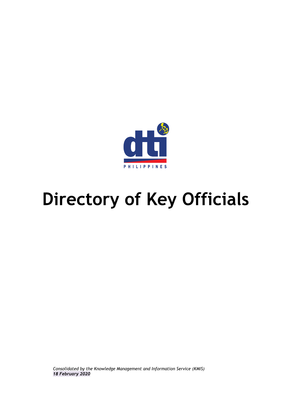 Directory of Key Officials