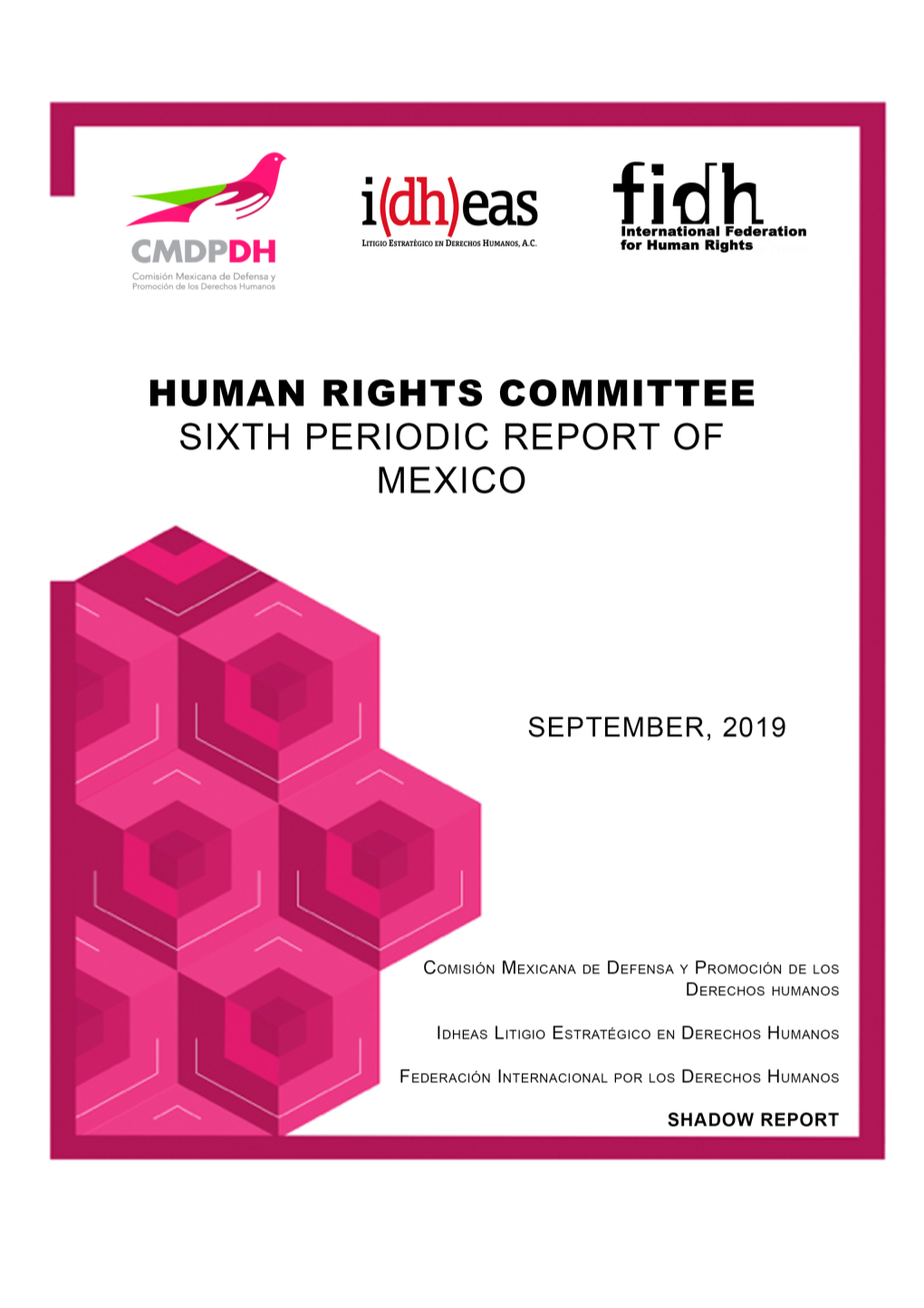 120919 TRADUCCIÓN Informe Sombra Hrcrevisión De México CMDPDH IDHEAS ULTIMA