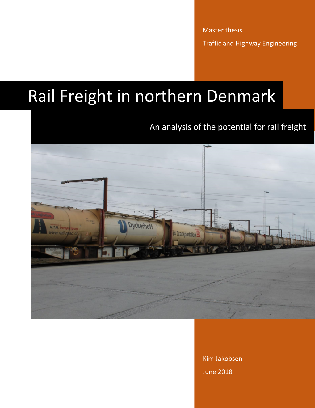 Rail Freight in Northern Denmark