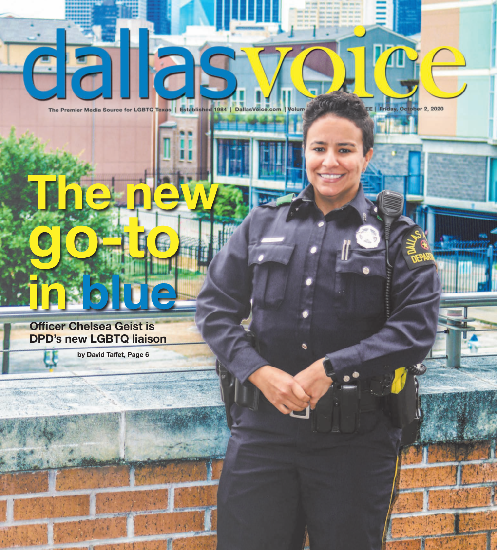 Officer Chelsea Geist Is DPD's New LGBTQ Liaison