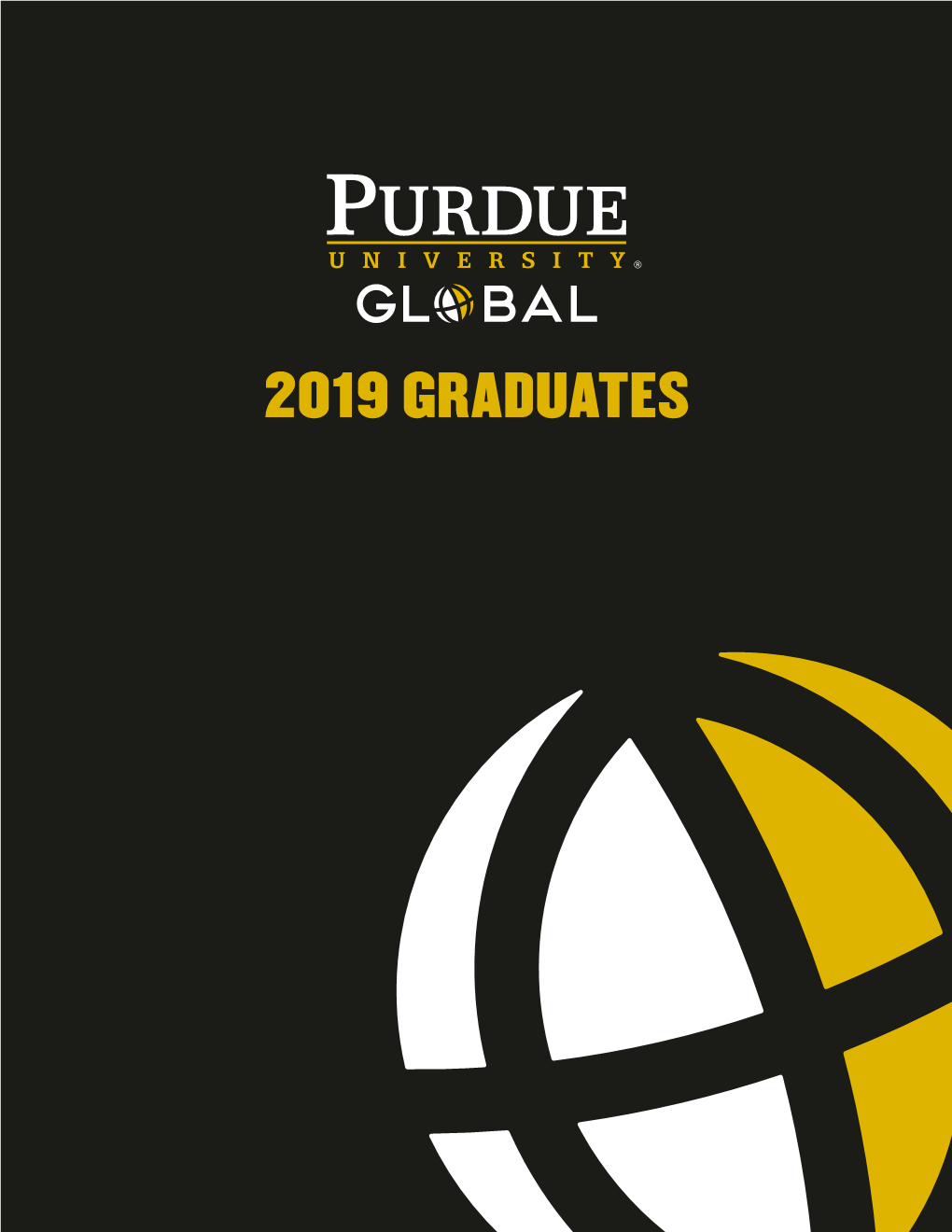 2019 Purdue University Global Graduates