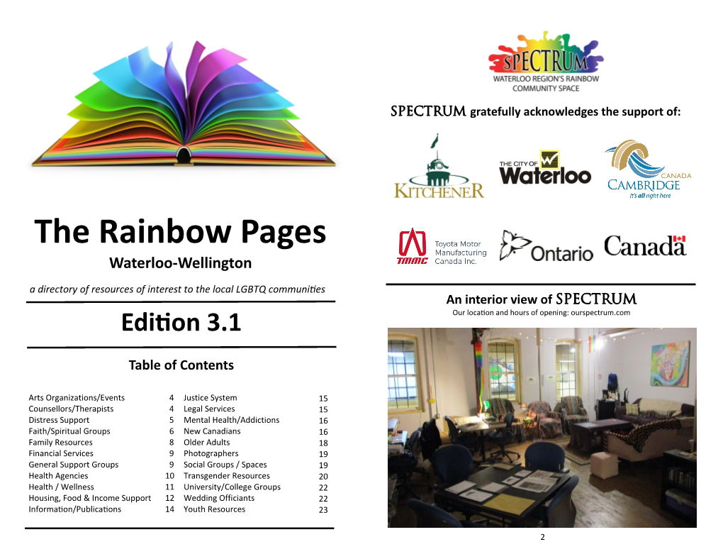 The Rainbow Pages