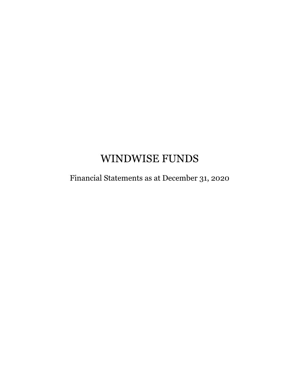 Windwise Funds