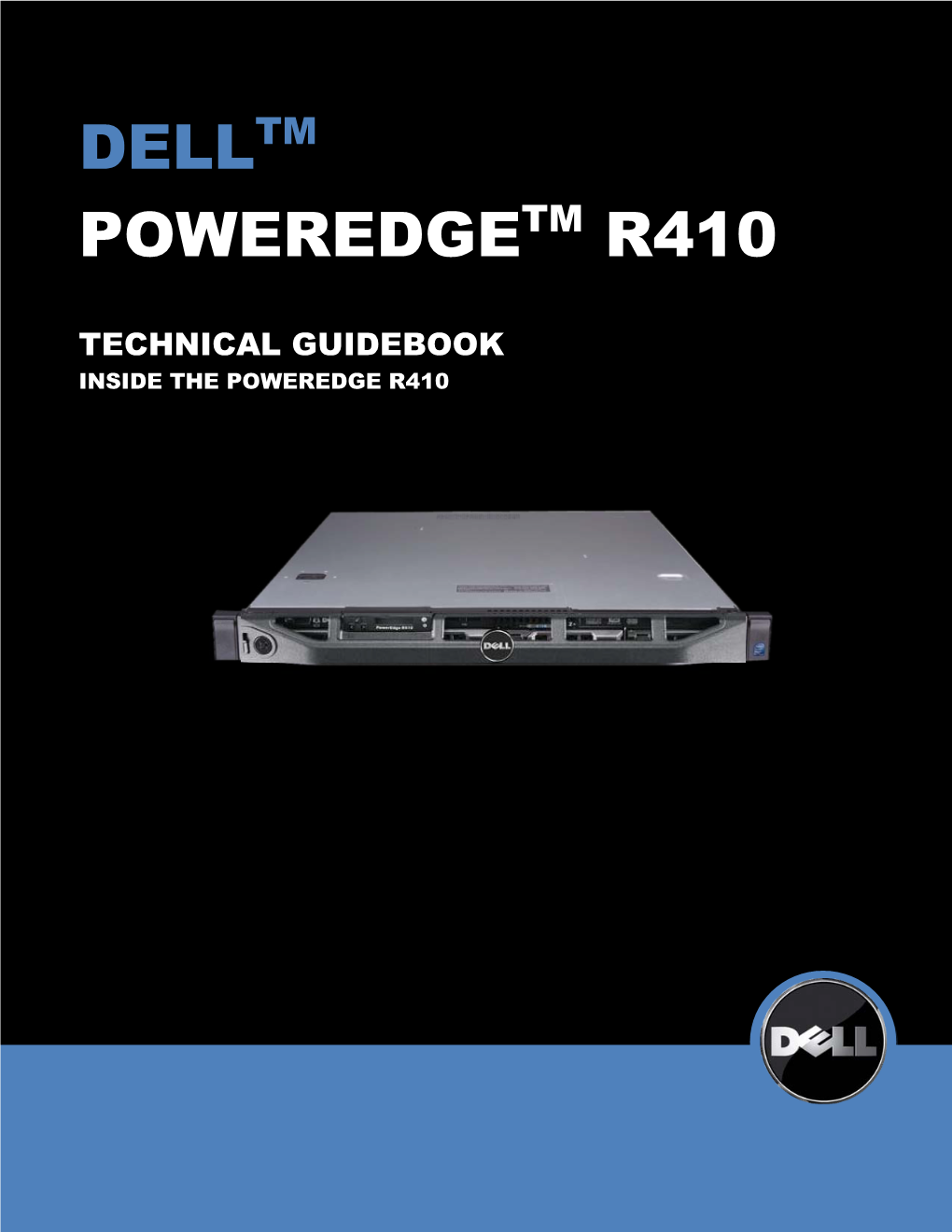 Dell Poweredge R410 Tech Guide