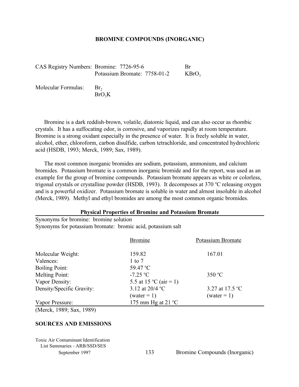 1997-11-12 Bromine Compounds (Inorganic)