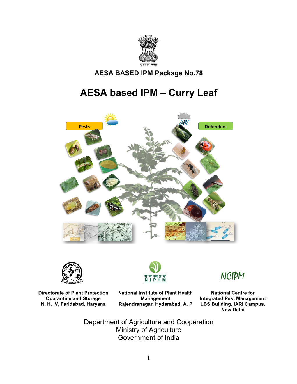 AESA Based IPM – Curry Leaf