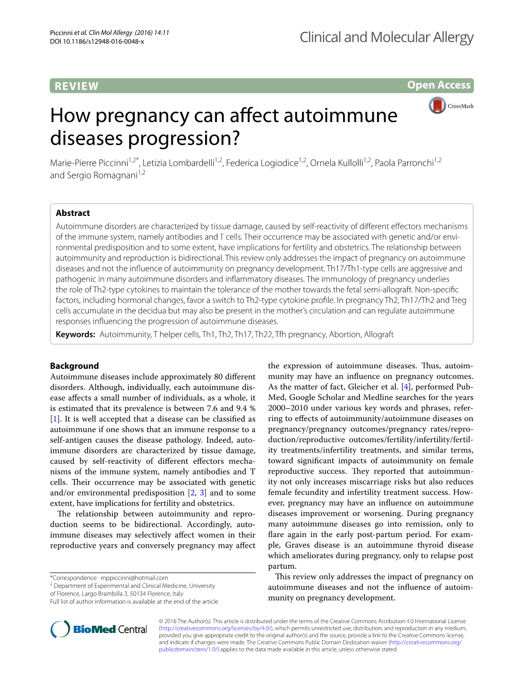 How Pregnancy Can Affect Autoimmune Diseases Progression?