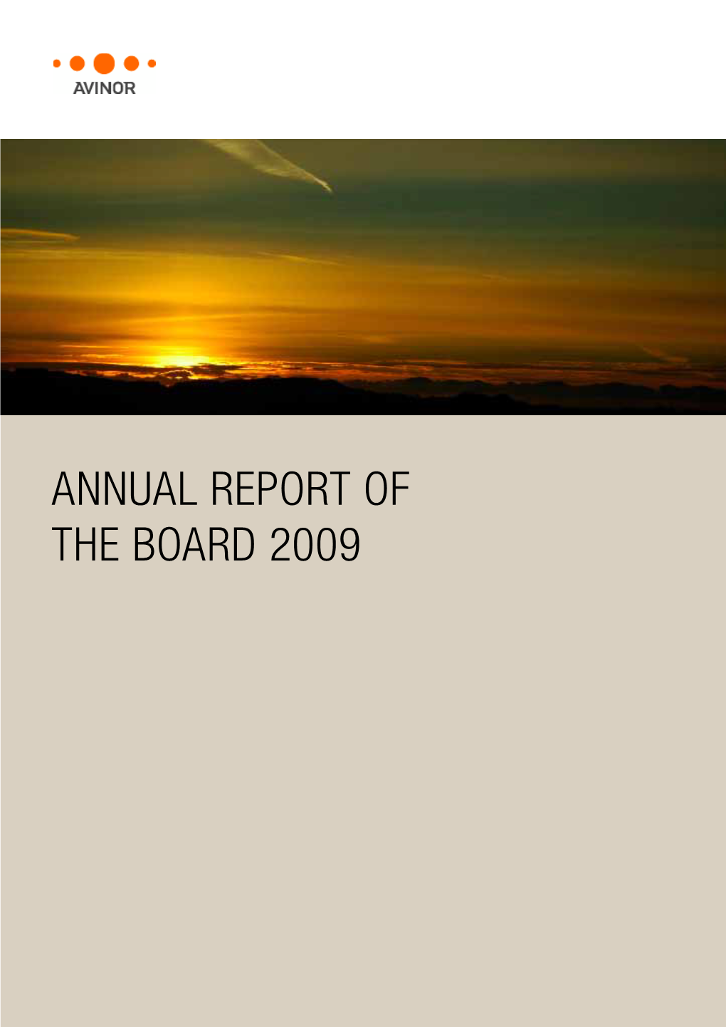 Annual Report of the Board 2009 Airport Other Air Traffic Control Units