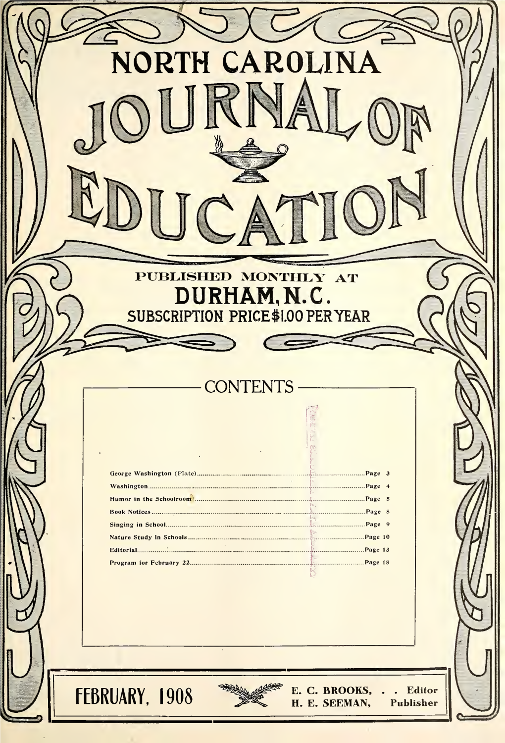 North Carolina Journal of Education