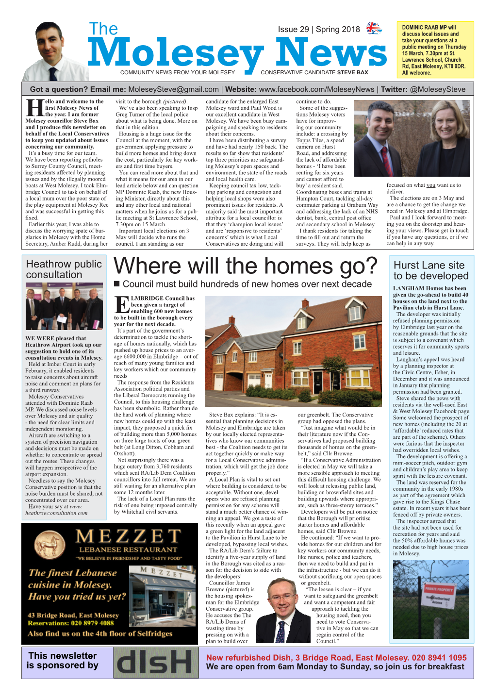 29. the Molesey News