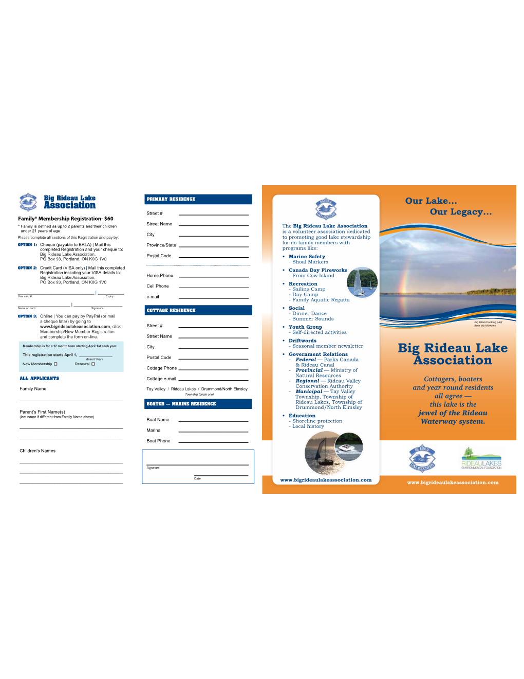 Big Rideau Lake Association