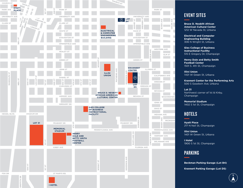 Event Sites Hotels Parking