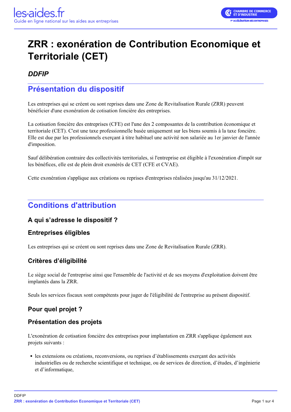 DDFIP Présentation Du Dispositif