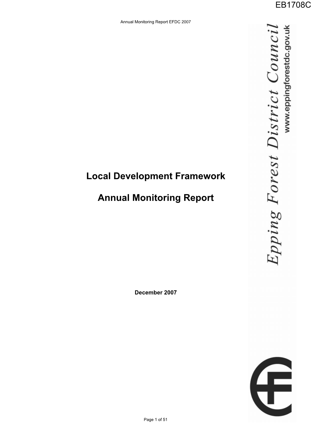 Annual Monitoring Report EFDC 2007