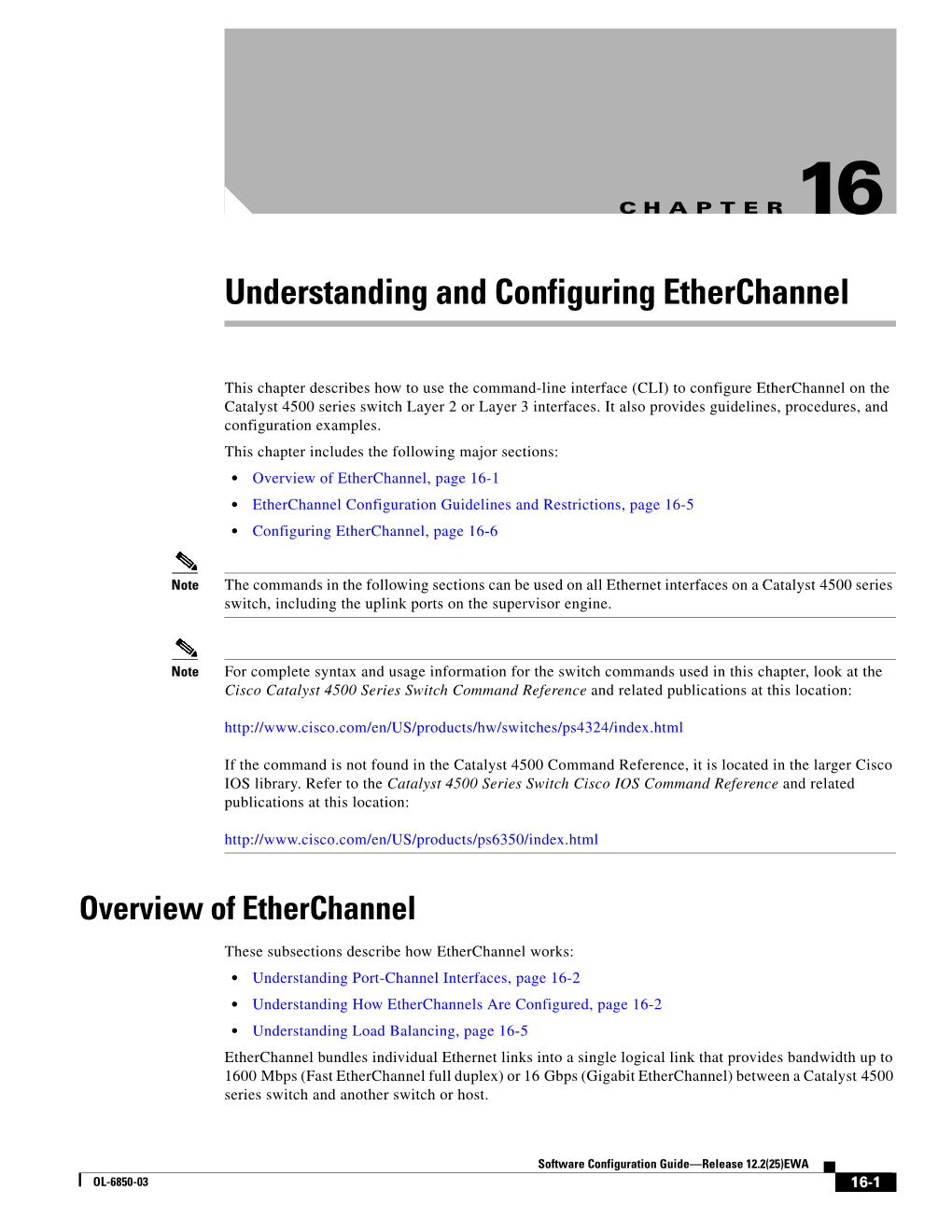 Understanding and Configuring Etherchannel