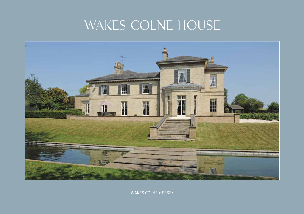 Wakes Colne House