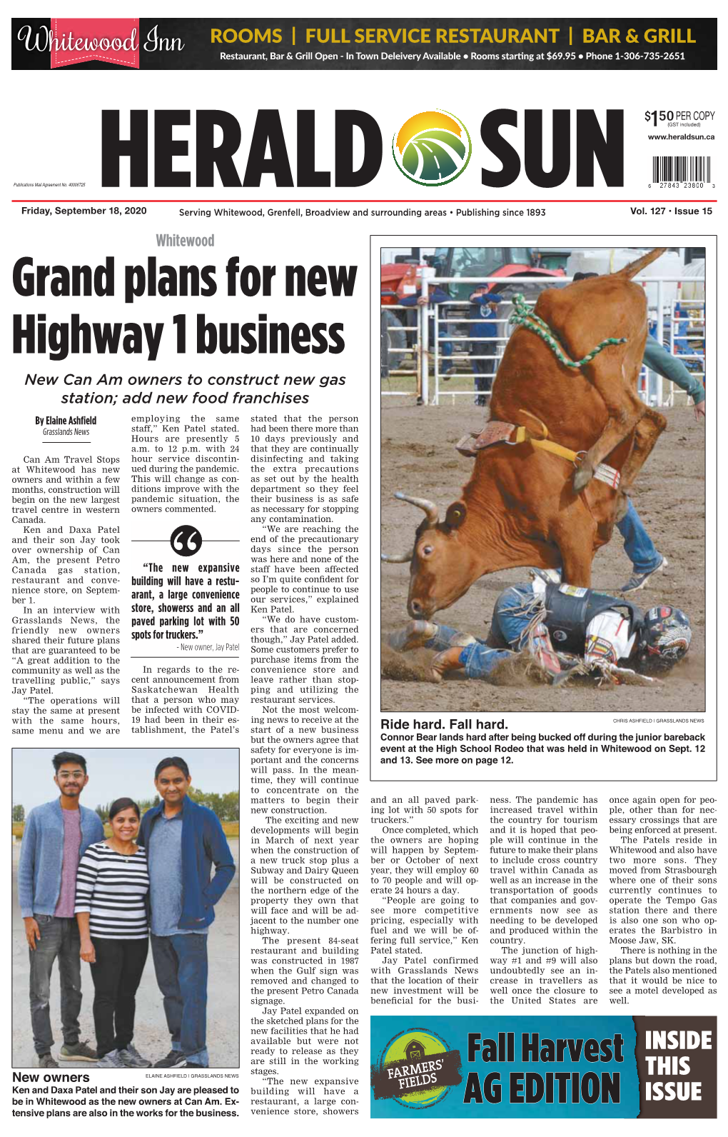 Grand Plans for New Highway 1 Business