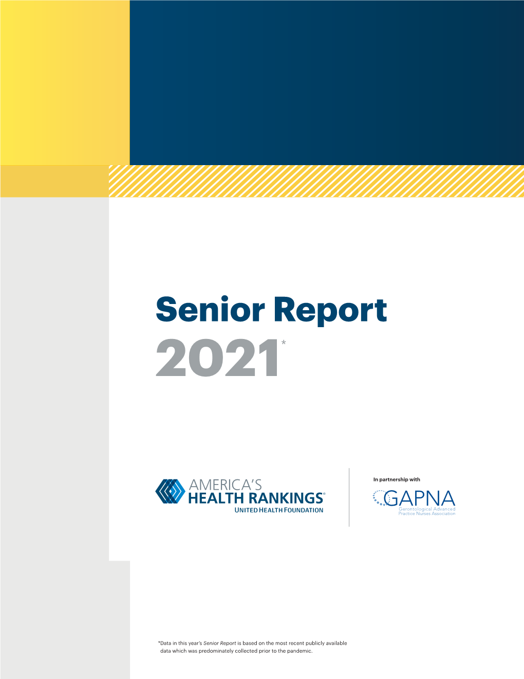 America's Health Rankings Senior Report 2021