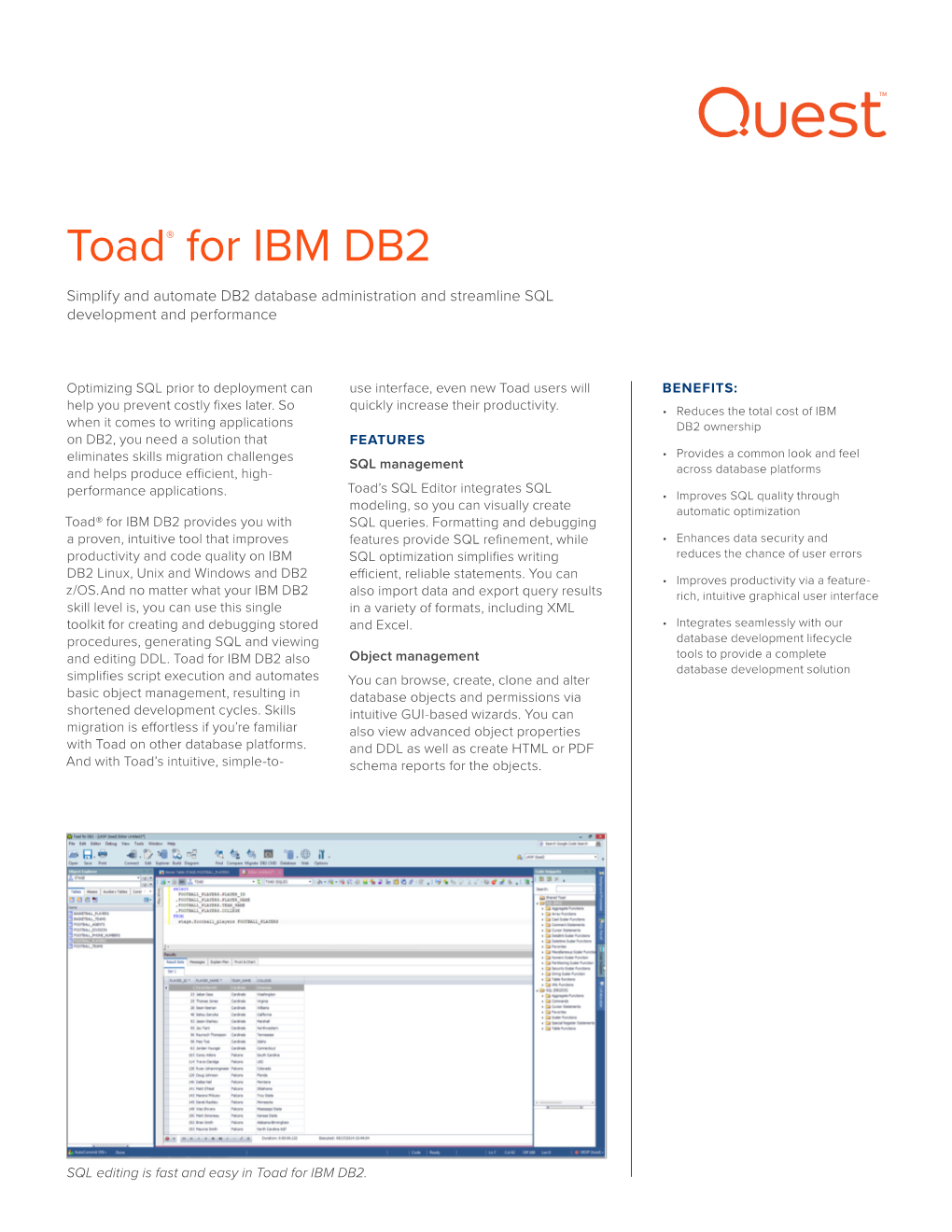 Toad for IBM