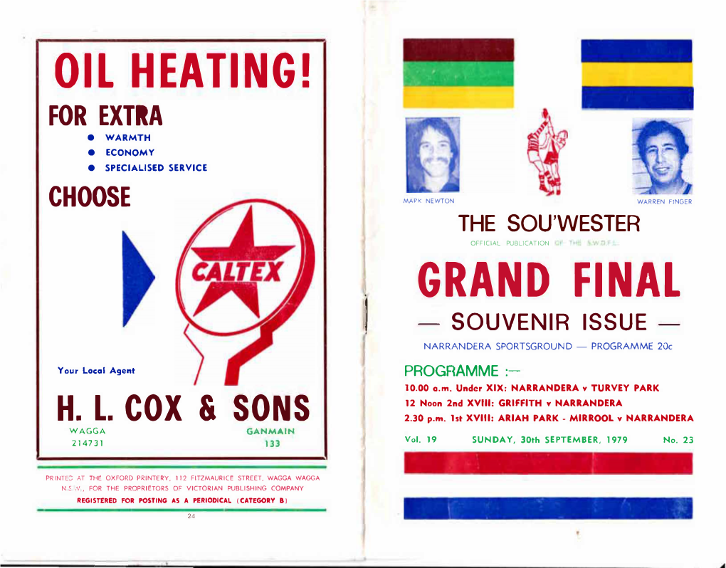 Oil Heating! Grand Final