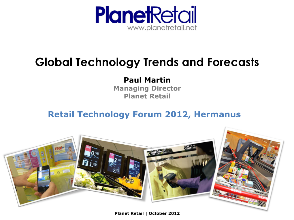 Global Technology Trends and Forecasts