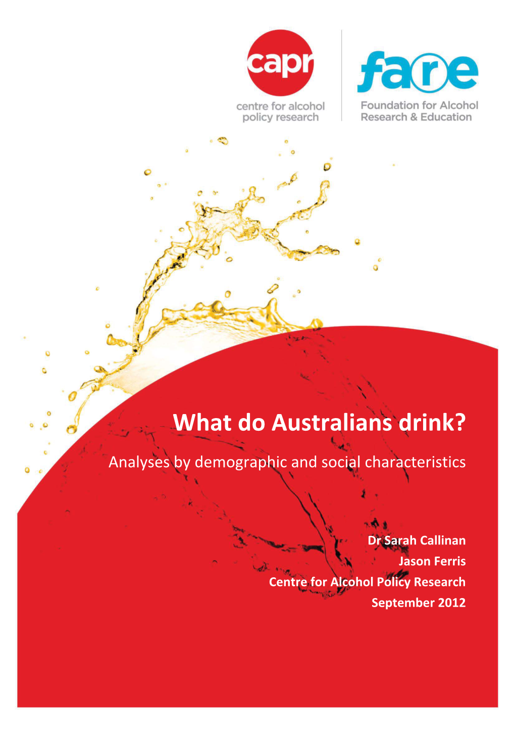 What Do Australians Drink?