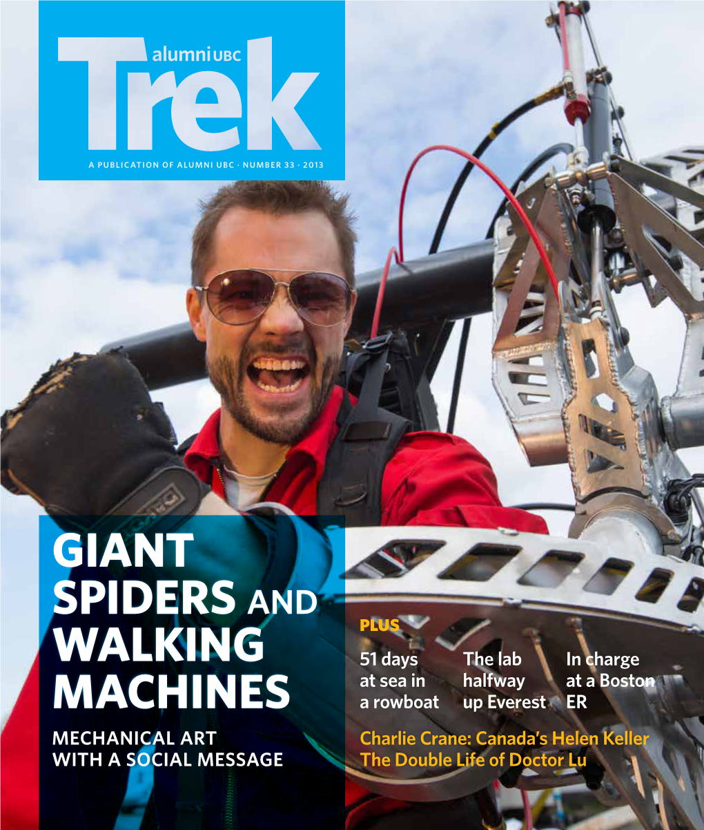Giant Spiders and Walking Machines