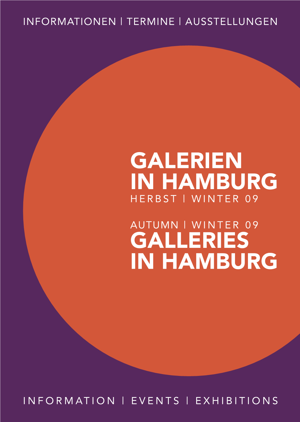 Galerien in Hamburg Galleries in Hamburg