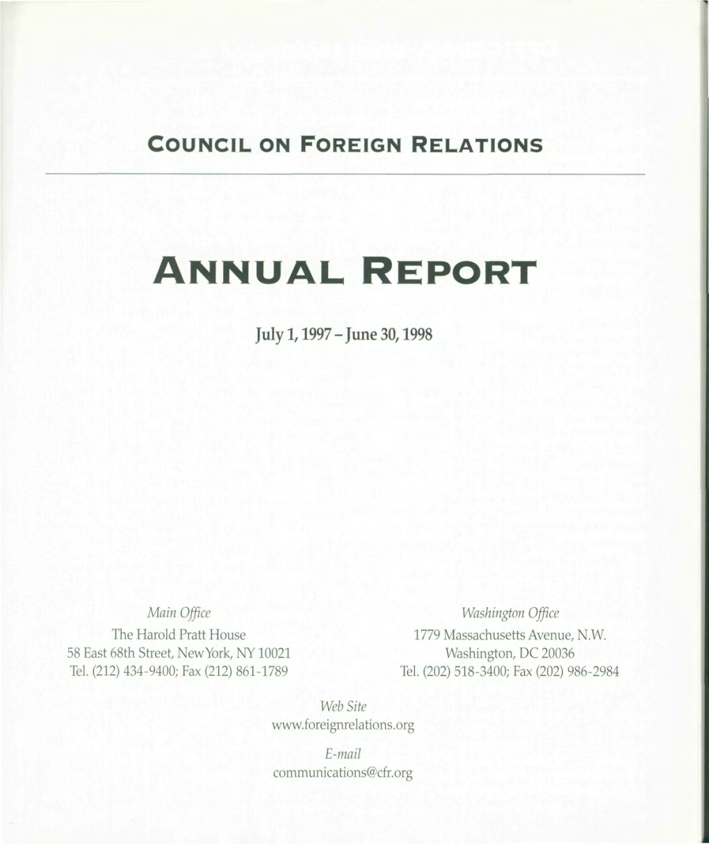 Annual Report