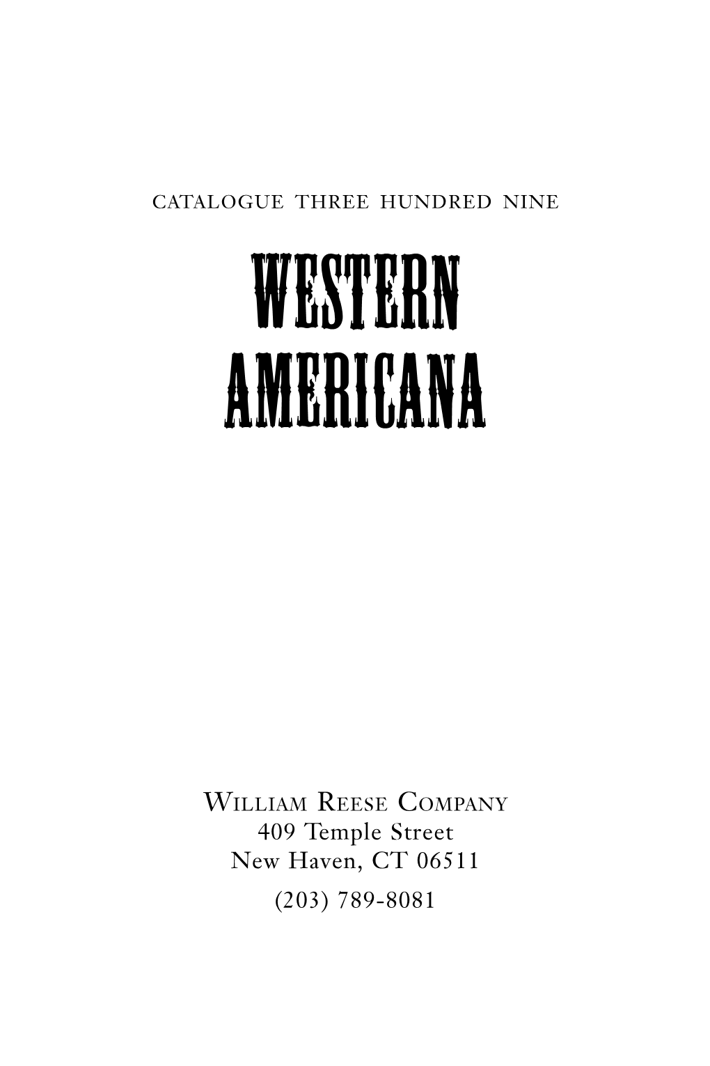 Western Americana