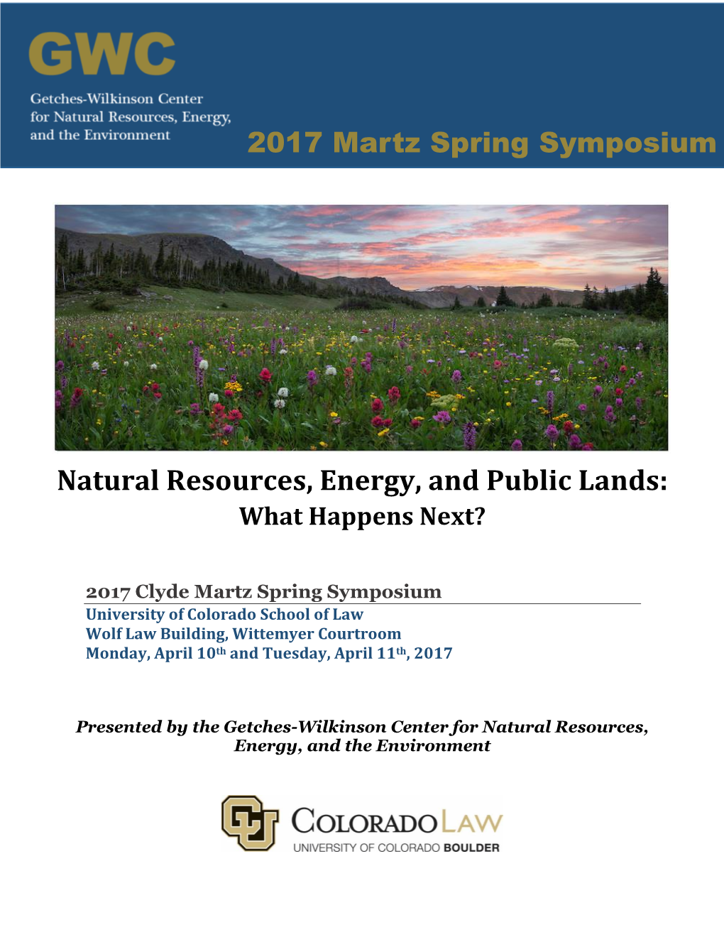 Natural Resources, Energy, and Public Lands: What Happens Next?