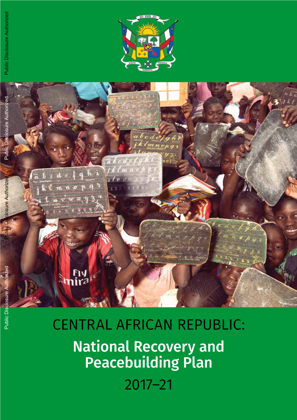 National Recovery and Peacebuilding Plan 2017–21