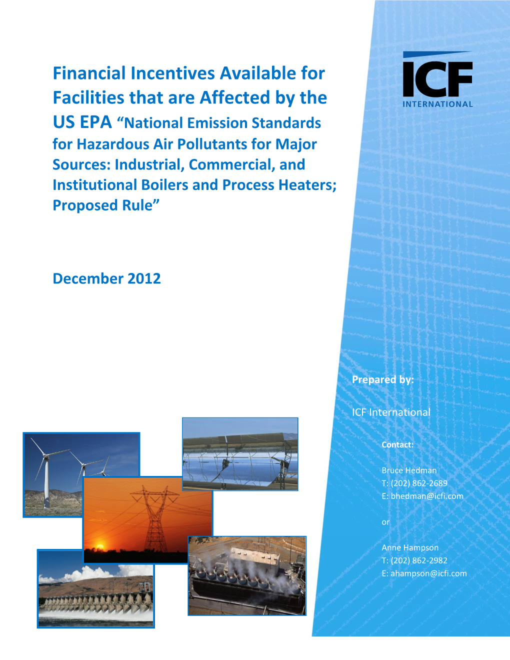 National Emission Standards for Hazardous Air Pollutants for Major Sources: Industrial, Commercial, and Institutional Boilers and Process Heaters; Proposed Rule”