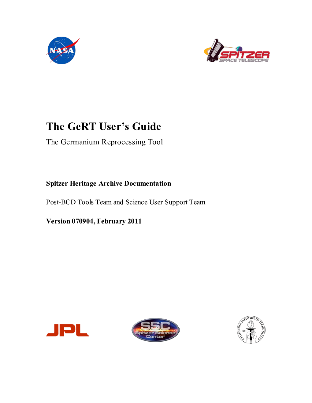 The Gert User's Guide