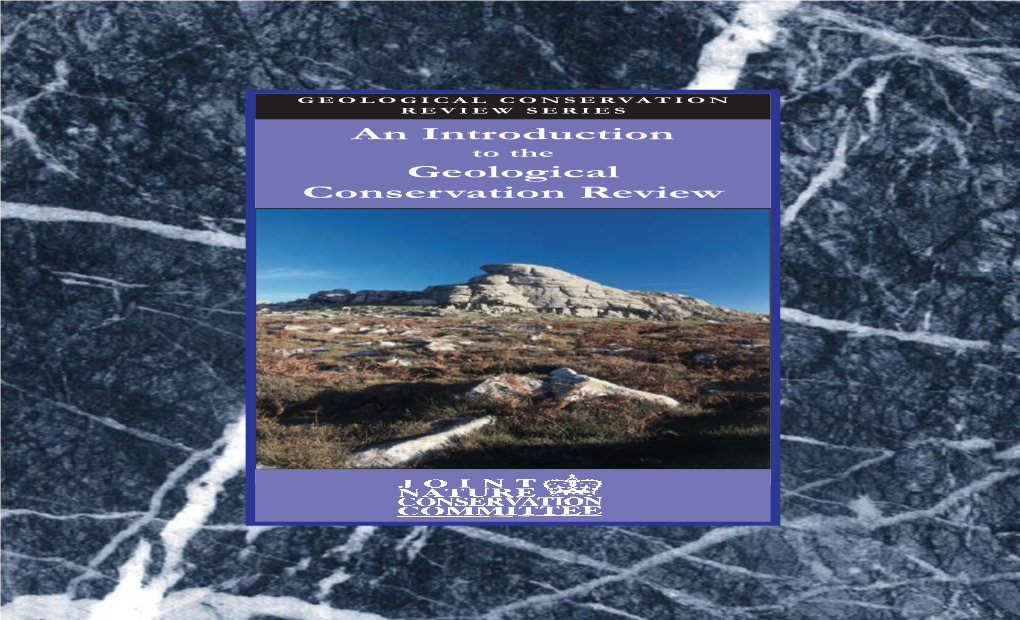 An Introduction to the Geological Conservation Review