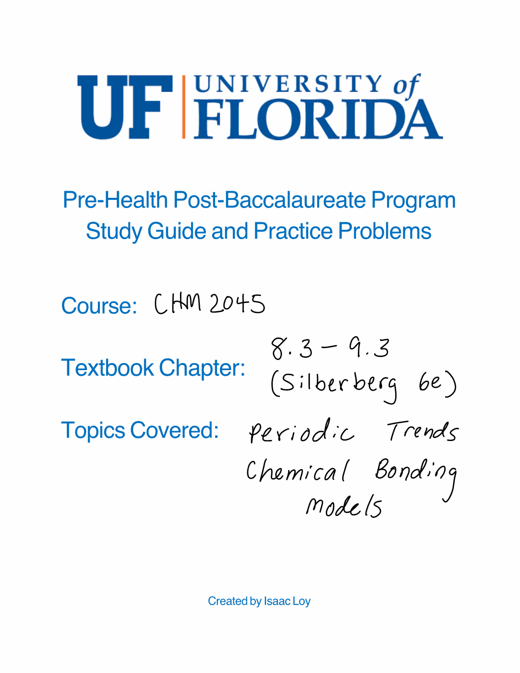 Periodic Trends Chemical Bonding Models