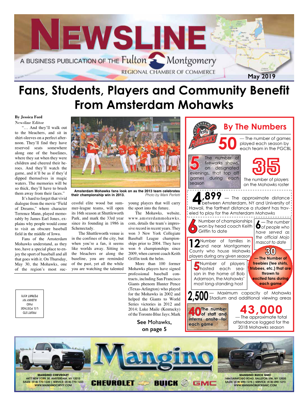 Fans, Students, Players and Community Benefit from Amsterdam Mohawks