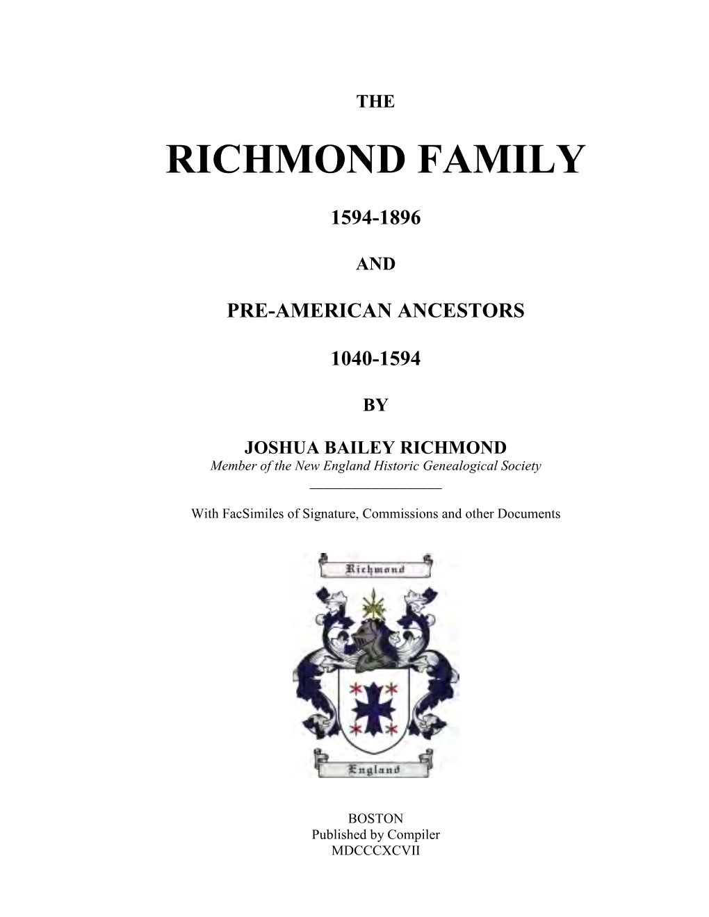 Richmond Family