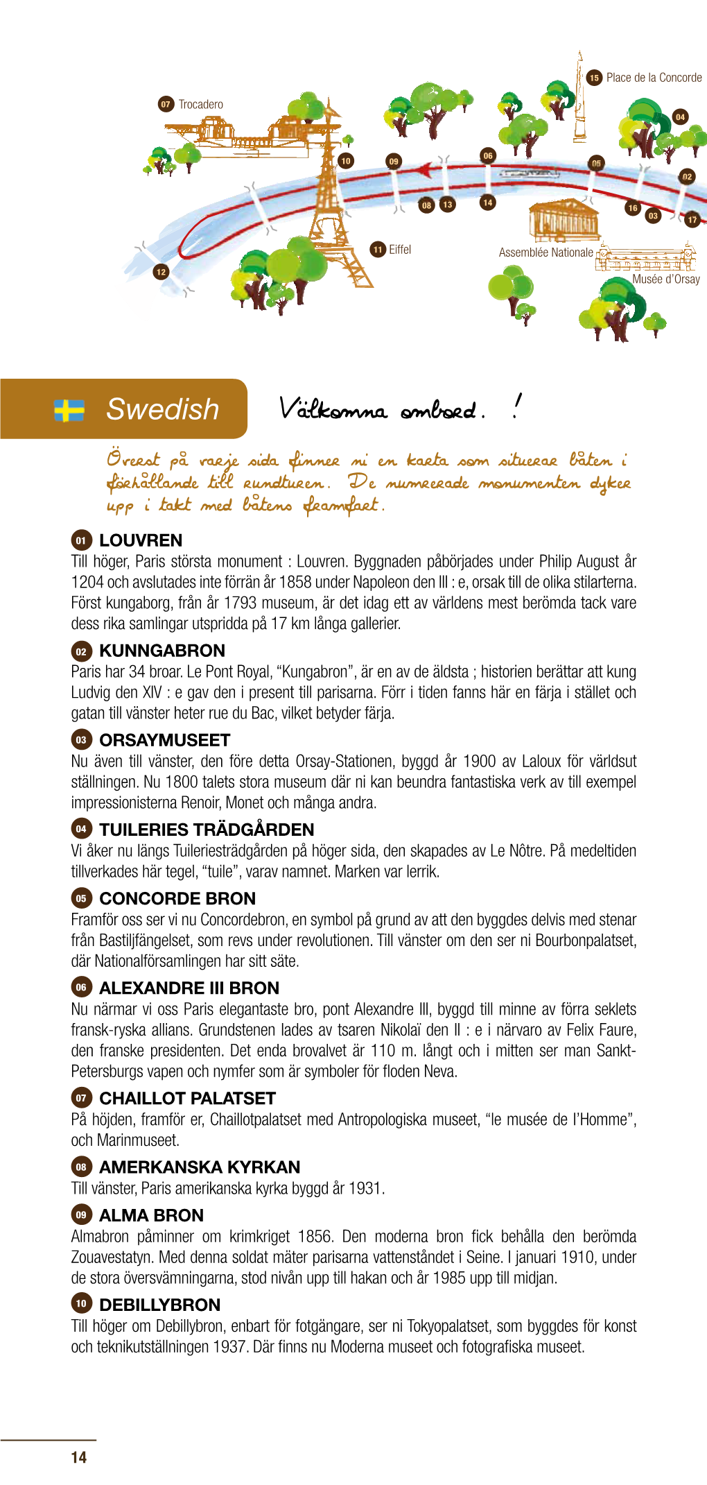 Swedish Välkomna Ombord