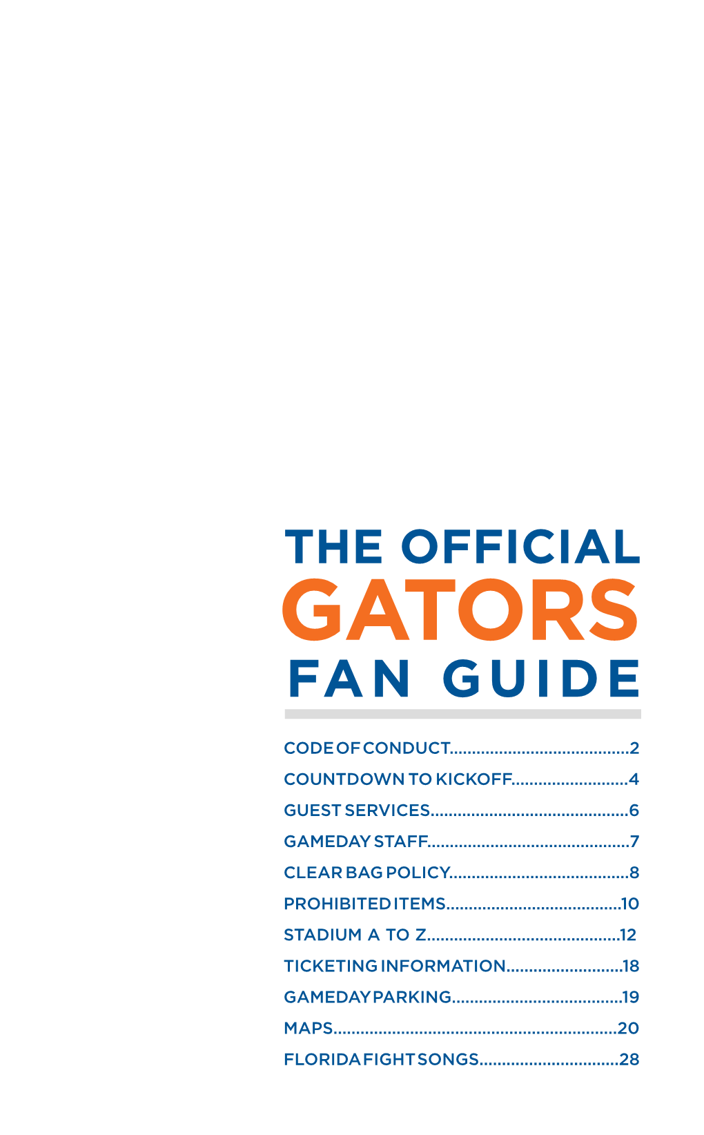 Gators Fan Guide