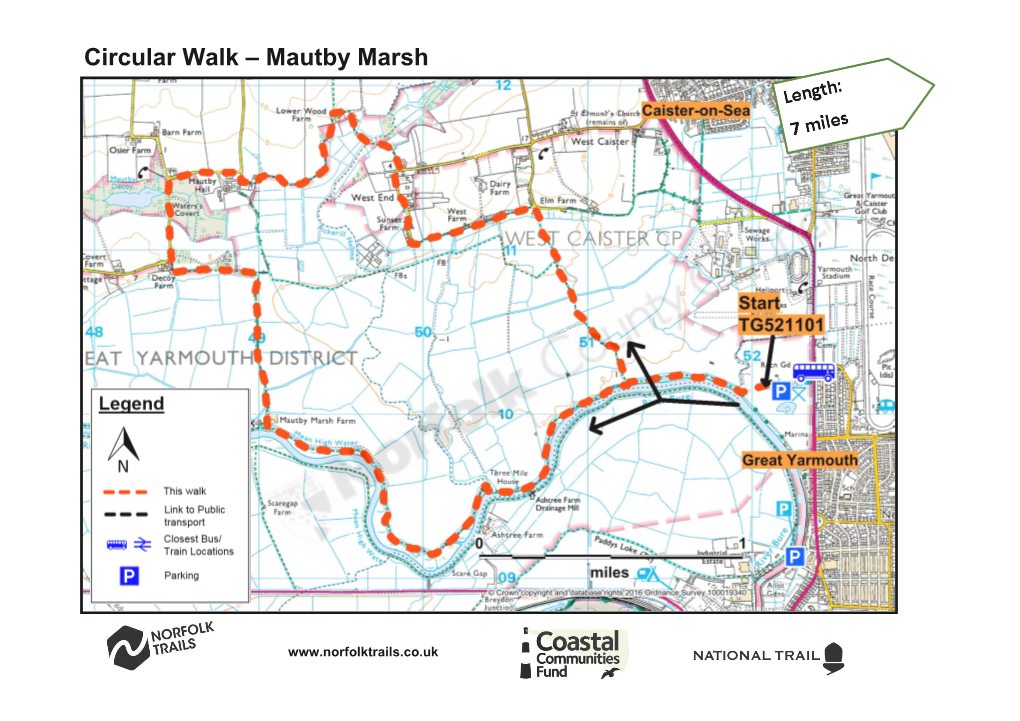 Circular Walk – Mautby Marsh