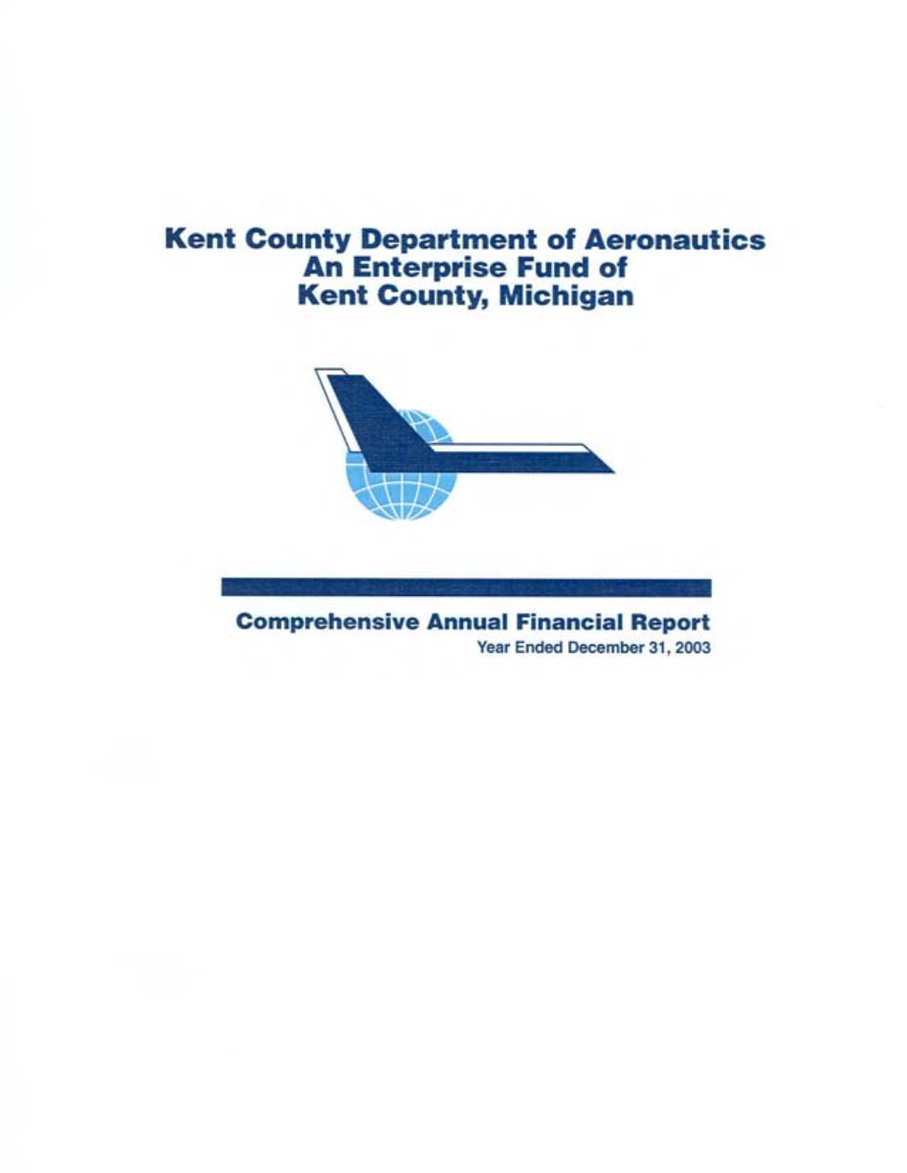 2003 Annual Financial Report