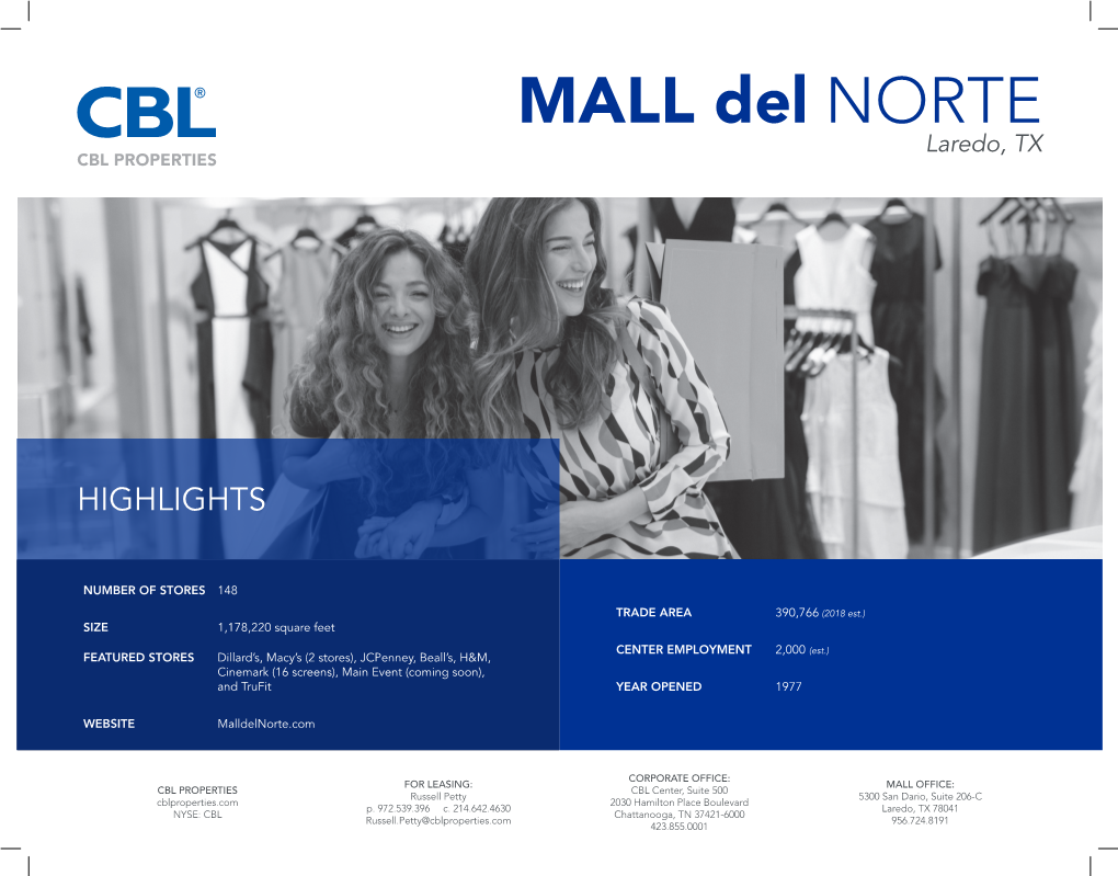 Mall De Norte-Leasing Sheet-2019.Indd