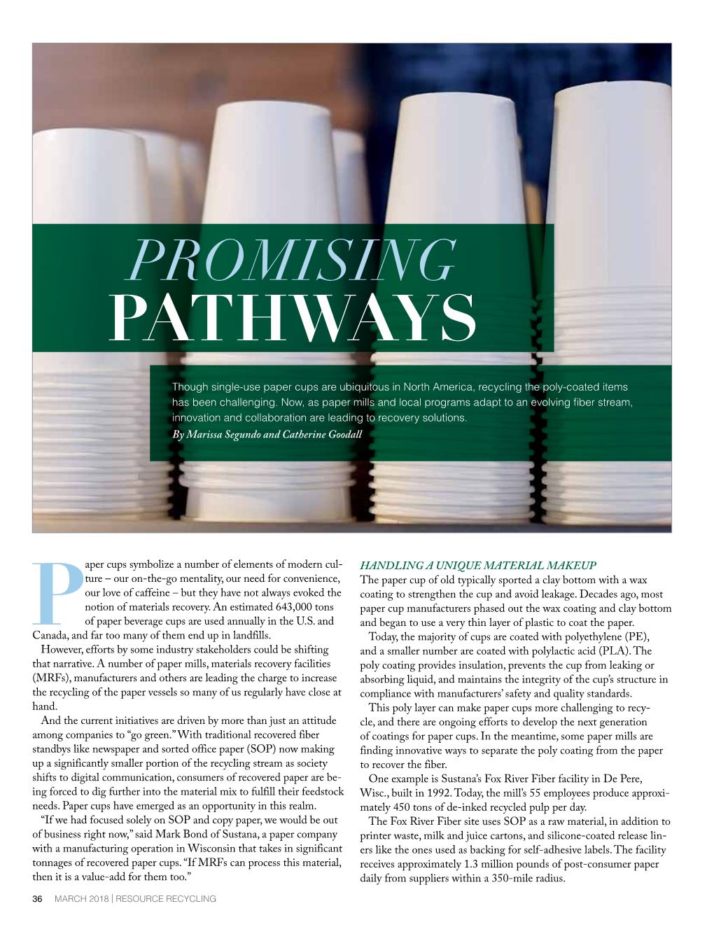 Promising Pathways