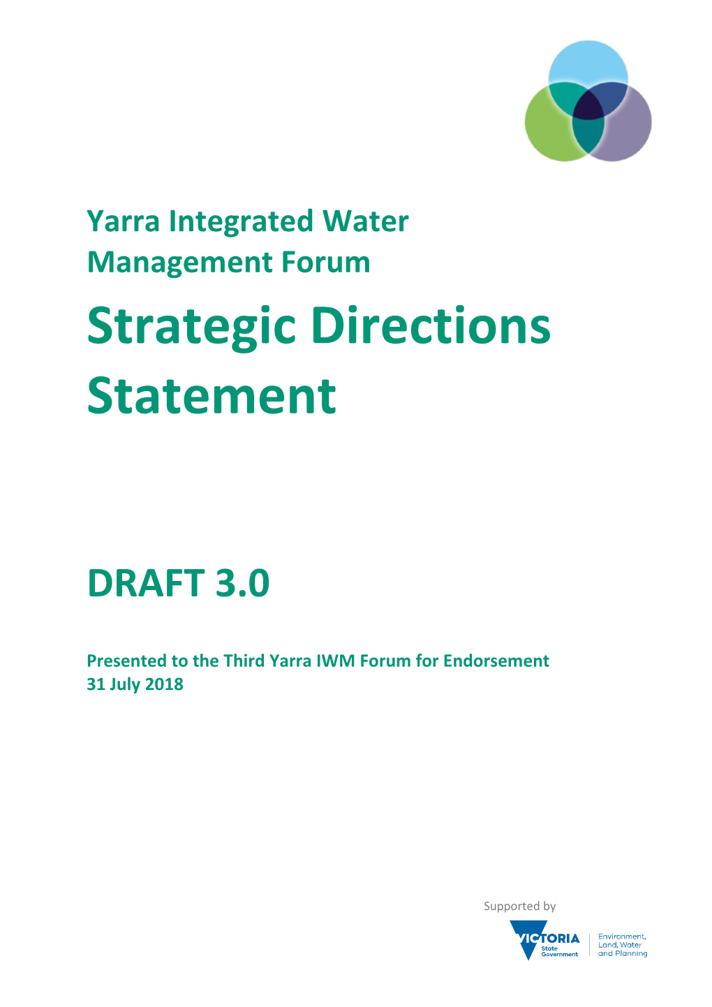 Strategic Directions Statement