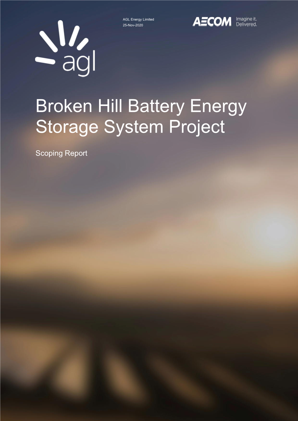 Broken Hill Battery Energy Storage System Project